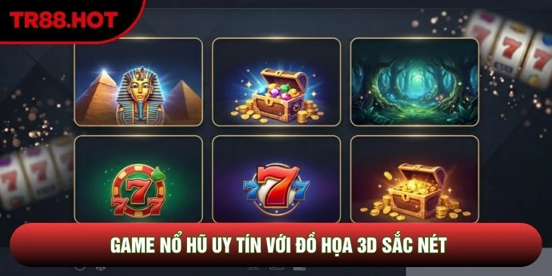 Game nổ hũ uy tín với đồ họa 3D sắc nét