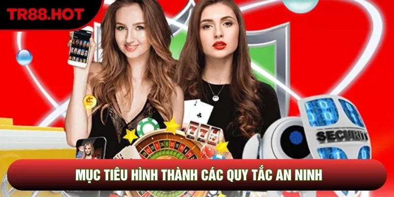 Mục tiêu hình thành các quy tắc an ninh