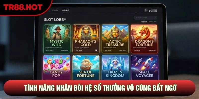 Tính năng nhân đôi hệ số thưởng vô cùng bất ngờ